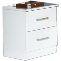 Click to view product details and reviews for Ambra Bedside Cabinet 2 Drawer White Italian. Click to view product details and reviews for Ambra Bedside Cabinet 2 Drawer White Italian.