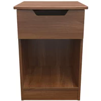 Click to view product details and reviews for Bella Bedside Cabinet 1 Drawer Walnut. Click to view product details and reviews for Bella Bedside Cabinet 1 Drawer Walnut.