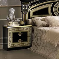 Click to view product details and reviews for Aida Bedside Cabinet 2 Drawer Black And Gold. Click to view product details and reviews for Aida Bedside Cabinet 2 Drawer Black And Gold.