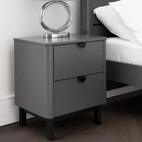 Click to view product details and reviews for Chloe Bedside Cabinet 2 Drawer Grey. Click to view product details and reviews for Chloe Bedside Cabinet 2 Drawer Grey.