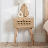 Click to view product details and reviews for Croxley Bedside Table 1 Drawer Oak And Rattan. Click to view product details and reviews for Croxley Bedside Table 1 Drawer Oak And Rattan.