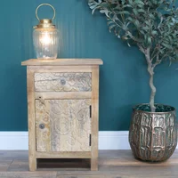 Click to view product details and reviews for Bedside Cabinet 1 Door 1 Drawer Carved Mango Wood Rh. Click to view product details and reviews for Bedside Cabinet 1 Door 1 Drawer Carved Mango Wood Rh.