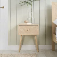 View Herringford bedside table - 1 drawer - oak View Herringford bedside table - 1 drawer - oak