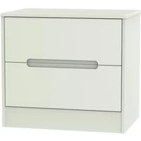 Click to view product details and reviews for Monaco Bedside Cabinet Wide 2 Drawer Cashmere Matt. Click to view product details and reviews for Monaco Bedside Cabinet Wide 2 Drawer Cashmere Matt.