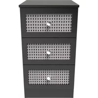 Click to view product details and reviews for Rattan And Black Ash Bedside Cabinet 3 Drawer. Click to view product details and reviews for Rattan And Black Ash Bedside Cabinet 3 Drawer.