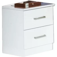 Click to view product details and reviews for Simona Bedside Cabinet 2 Drawer White Italian. Click to view product details and reviews for Simona Bedside Cabinet 2 Drawer White Italian.