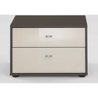 Click to view product details and reviews for Tokio Bedside Cabinet 2 Drawer Magnolia Glass And Havana Carcase Chrome Handle. Click to view product details and reviews for Tokio Bedside Cabinet 2 Drawer Magnolia Glass And Havana Carcase Chrome Handle.