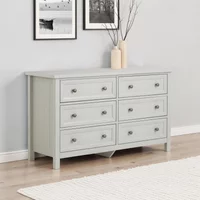 Click to view product details and reviews for Maine Chest Of Drawers 6 Drawer Wide Grey. Click to view product details and reviews for Maine Chest Of Drawers 6 Drawer Wide Grey.