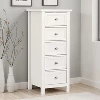 Click to view product details and reviews for Maine Chest Of Drawers 5 Drawer Tall White. Click to view product details and reviews for Maine Chest Of Drawers 5 Drawer Tall White.