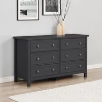 Click to view product details and reviews for Maine Chest Of Drawers 6 Drawer Wide Black. Click to view product details and reviews for Maine Chest Of Drawers 6 Drawer Wide Black.