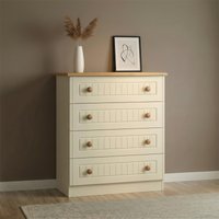 Click to view product details and reviews for Warwick Chest 4 Drawer Cream And Oak. Click to view product details and reviews for Warwick Chest 4 Drawer Cream And Oak.