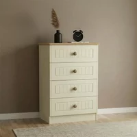 Click to view product details and reviews for Warwick Chest 4 Drawer Midi Cream And Oak. Click to view product details and reviews for Warwick Chest 4 Drawer Midi Cream And Oak.