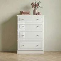 Click to view product details and reviews for Balmoral Chest 4 Drawer Deep White Gloss. Click to view product details and reviews for Balmoral Chest 4 Drawer Deep White Gloss.