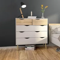 Click to view product details and reviews for Oslo Chest 5 Drawer White And Oak. Click to view product details and reviews for Oslo Chest 5 Drawer White And Oak.