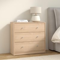 View May chest - 3 drawer - small - oak View May chest - 3 drawer - small - oak