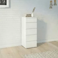 Click to view product details and reviews for Nova Chest 5 Drawer Narrow White. Click to view product details and reviews for Nova Chest 5 Drawer Narrow White.