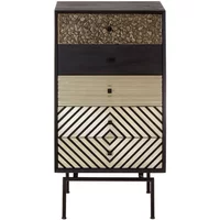 Click to view product details and reviews for Boho Chest 5 Drawer Narrow Black Mango Wood. Click to view product details and reviews for Boho Chest 5 Drawer Narrow Black Mango Wood.