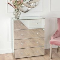 View Chelsea chest - 4 drawer - mirrored View Chelsea chest - 4 drawer - mirrored