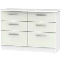 Click to view product details and reviews for Knightsbridge Chest Midi 6 Drawer Cashmere Matt And White. Click to view product details and reviews for Knightsbridge Chest Midi 6 Drawer Cashmere Matt And White.