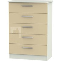 Click to view product details and reviews for Knightsbridge Chest 5 Drawer Mushroom And Cashmere Matt. Click to view product details and reviews for Knightsbridge Chest 5 Drawer Mushroom And Cashmere Matt.