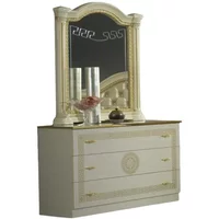 Click to view product details and reviews for New Serena Dresser 3 Drawer With Mirror Beige Italian. Click to view product details and reviews for New Serena Dresser 3 Drawer With Mirror Beige Italian.