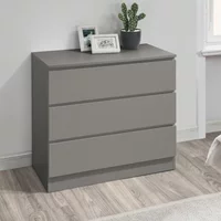 Click to view product details and reviews for Oslo Small Chest 3 Drawer Grey. Click to view product details and reviews for Oslo Small Chest 3 Drawer Grey.