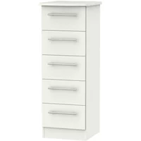Click to view product details and reviews for Sherwood Narrow Chest 5 Drawer Porcelain. Click to view product details and reviews for Sherwood Narrow Chest 5 Drawer Porcelain.