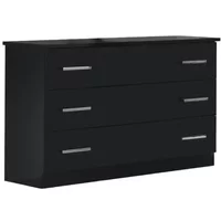 Click to view product details and reviews for Simona Dresser 3 Drawer Black Italian. Click to view product details and reviews for Simona Dresser 3 Drawer Black Italian.