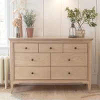 Click to view product details and reviews for Toulon Wide Chest 34 Drawer Oak. Click to view product details and reviews for Toulon Wide Chest 34 Drawer Oak.