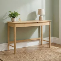 View Twyford dressing table - 1 drawer - oak View Twyford dressing table - 1 drawer - oak