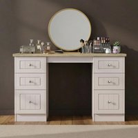 Click to view product details and reviews for Vienna Dressing Table 6 Drawer Double Cashmere. Click to view product details and reviews for Vienna Dressing Table 6 Drawer Double Cashmere.