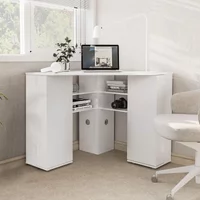 View Olivia corner dressing table - 2 door - white View Olivia corner dressing table - 2 door - white