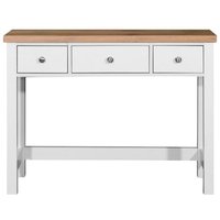 View Astbury dressing table - 3 drawer - white View Astbury dressing table - 3 drawer - white