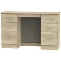 Click to view product details and reviews for Avon Dressing Table 6 Drawer Double Oak. Click to view product details and reviews for Avon Dressing Table 6 Drawer Double Oak.