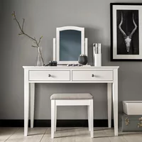 View Ashby white dressing table - drawer View Ashby white dressing table - drawer