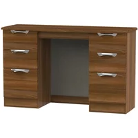 View Camden double dressing table - 6 drawer - walnut View Camden double dressing table - 6 drawer - walnut