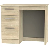 Click to view product details and reviews for Contrast Single Dressing Table 3 Drawer Oak. Click to view product details and reviews for Contrast Single Dressing Table 3 Drawer Oak.