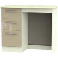 Click to view product details and reviews for Knightsbridge Dressing Table Single 3 Drawer Mushroom And Cream. Click to view product details and reviews for Knightsbridge Dressing Table Single 3 Drawer Mushroom And Cream.