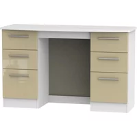 Click to view product details and reviews for Knightsbridge Dressing Table Double 6 Drawer Mushroom And White. Click to view product details and reviews for Knightsbridge Dressing Table Double 6 Drawer Mushroom And White.