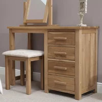 View Opus dressing set - 4 drawer - oak View Opus dressing set - 4 drawer - oak