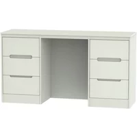 Click to view product details and reviews for Monaco Dressing Table Double 6 Drawer Cashmere Matt. Click to view product details and reviews for Monaco Dressing Table Double 6 Drawer Cashmere Matt.