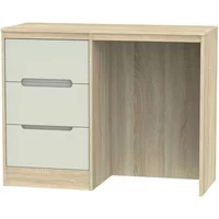 Click to view product details and reviews for Monaco Dressing Table Single 3 Drawer Cashmere Matt And Oak. Click to view product details and reviews for Monaco Dressing Table Single 3 Drawer Cashmere Matt And Oak.