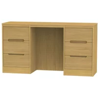 Click to view product details and reviews for Monaco Dressing Table Double 6 Drawer Modern Oak. Click to view product details and reviews for Monaco Dressing Table Double 6 Drawer Modern Oak.