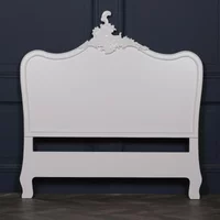 View French style carved headboard - white - sizes available View French style carved headboard - white - sizes available