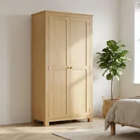 Click to view product details and reviews for Arlington Wardrobe 2 Door Oak. Click to view product details and reviews for Arlington Wardrobe 2 Door Oak.