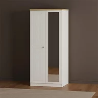 Click to view product details and reviews for Vienna Wardrobe 2 Door 1 Mirror Porcelain. Click to view product details and reviews for Vienna Wardrobe 2 Door 1 Mirror Porcelain.
