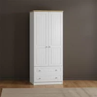Click to view product details and reviews for Vienna Wardrobe 2 Door 2 Drawer Double Porcelain. Click to view product details and reviews for Vienna Wardrobe 2 Door 2 Drawer Double Porcelain.