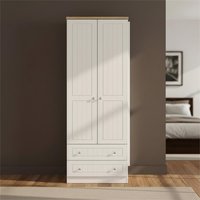 Click to view product details and reviews for Vienna Wardrobe 2 Door 2 Drawer Tall Porcelain. Click to view product details and reviews for Vienna Wardrobe 2 Door 2 Drawer Tall Porcelain.