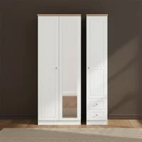 Click to view product details and reviews for Vienna Wardrobe 3 Door 1 Mirror Rhf 2 Drawers Tall Combi Porcelain. Click to view product details and reviews for Vienna Wardrobe 3 Door 1 Mirror Rhf 2 Drawers Tall Combi Porcelain.