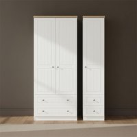 Click to view product details and reviews for Vienna Wardrobe 3 Door 4 Drawers Tall Triple Porcelain. Click to view product details and reviews for Vienna Wardrobe 3 Door 4 Drawers Tall Triple Porcelain.
